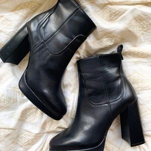 Black booties